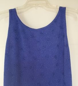 Royal blue formal gown, size 14, Ronni Nicole